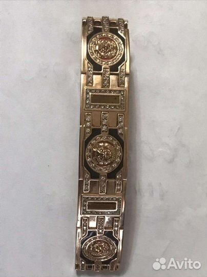 Мужской золотой браслет 585 бу