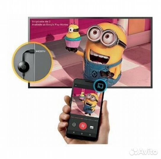 Тв-приставка Google Chromecast 2018