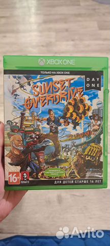 Диск на Xbox one sunset overdrive