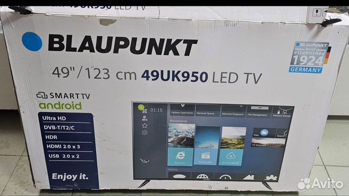 Тв Blaupunkt 49 со смартом
