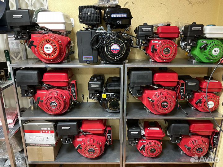 Двигатели бензиновые от 4 л.с. до 17 л.с