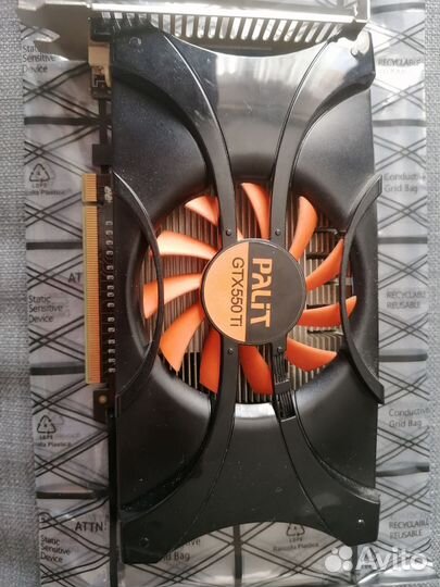 Видеокарта msi nvidia geforce gtx 550 ti