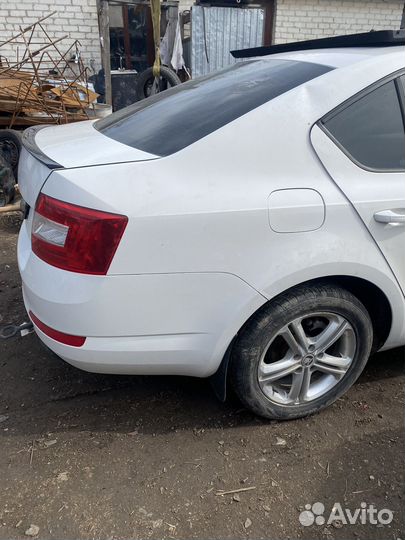 Задняя часть кузова Skoda Octavia A7