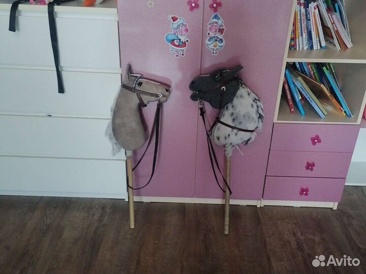 Хоббихорсы лошадки на палке