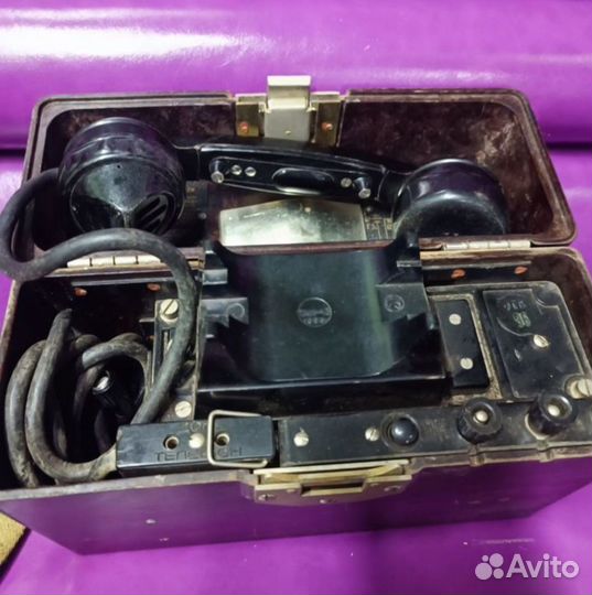Полевой телефон тай-43 1955г в коллекцию СССР