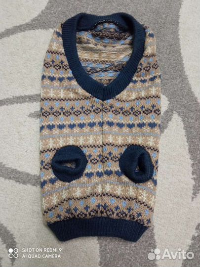 Жилет для маленькой собаки новый