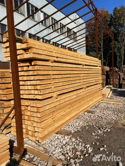 Доска обрезная 50х200х6000мм