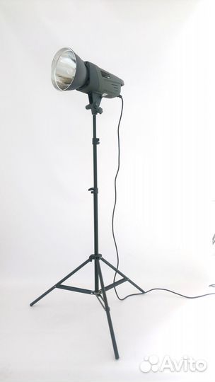 Студийная вспышка Visico + стойка + синхронизатор