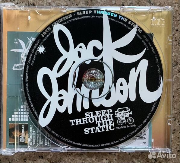 Jack Johnson – Sleep Through The Static (Rock, CD)