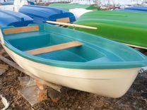 Четырёхместная пластиковая лодка Тортилла-4 Бело-б