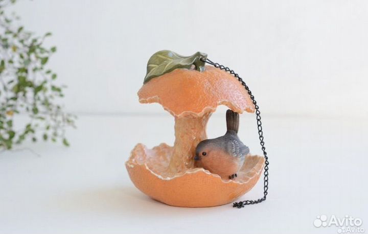 Подвесной декор для сада дачи кормушка для птиц