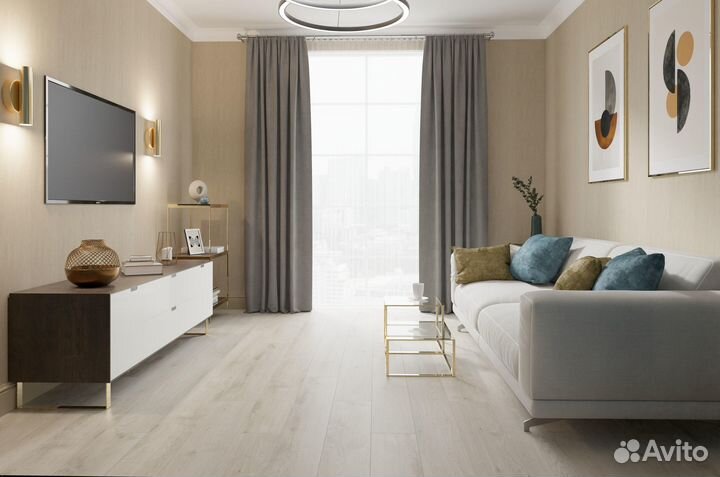 Ламинат egger PRO 2023 EPL034 Дуб Кортина белый