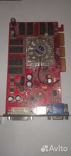 Видеокарта palit FX5500 agp8x 128 MB