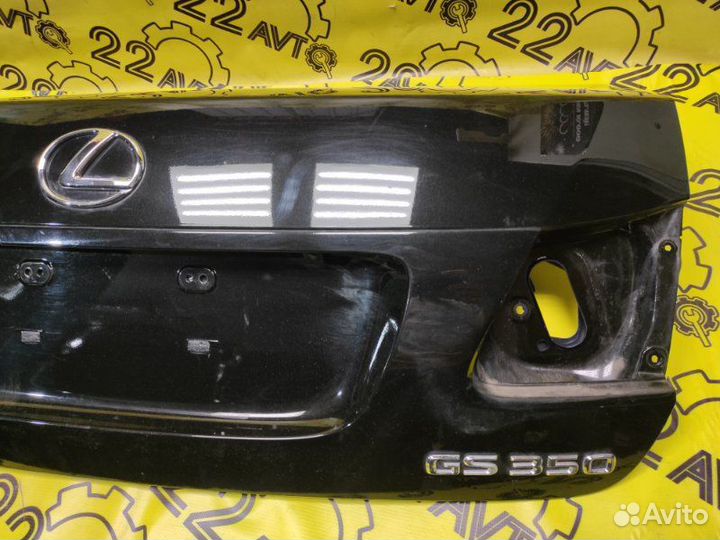 Крышка багажника Lexus Gs350 GRS191 2grfse 2007.12