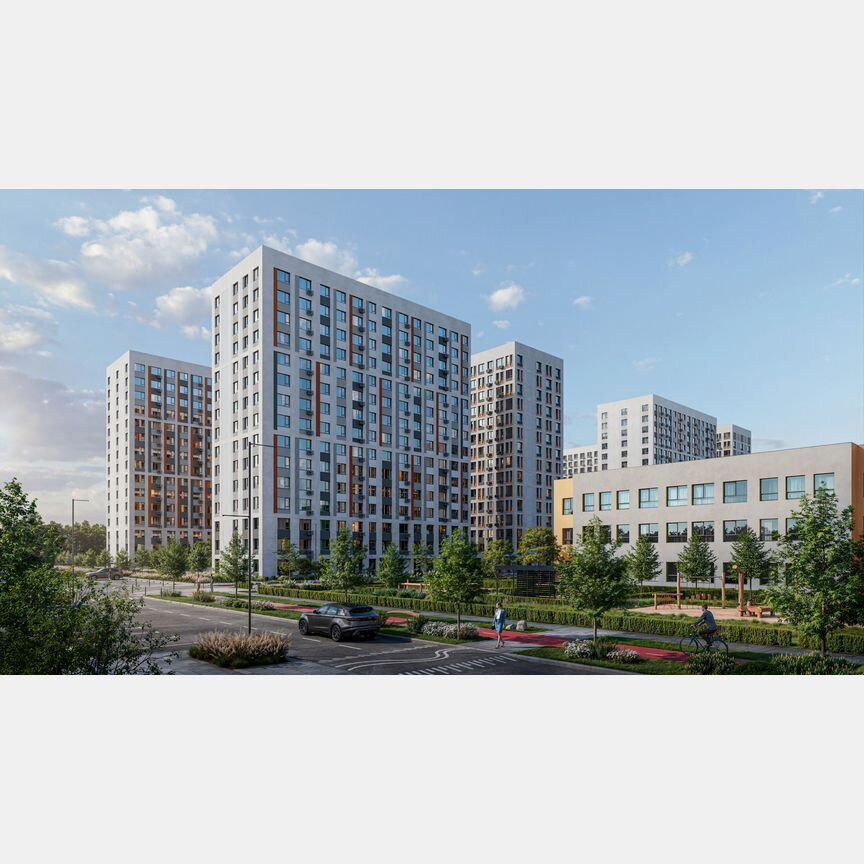 2-к. квартира, 52,9 м², 8/15 эт.