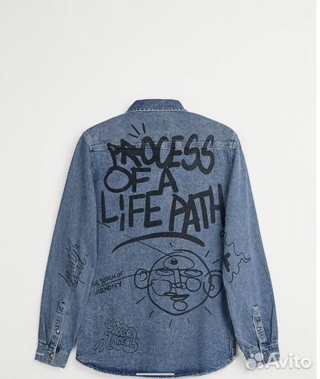 Джинсовки Zara унисекс 46-48