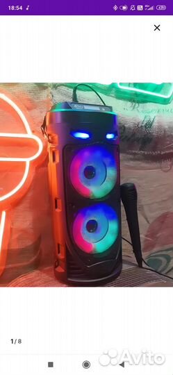 Акустические колонки большие