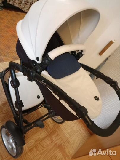 Коляска 2 в 1 эко кожа