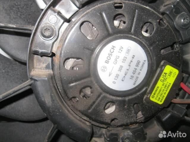 Вентилятор радиатора Chevrolet Cruze