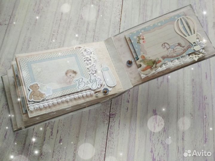 Детский мини альбом для мальчика