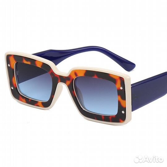 Яркие имиджевые солнцезащитные очки