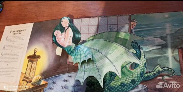 Книга раскладушка с объёмными картинками