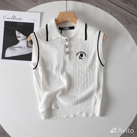 Xs-L новое поло футболка karl lagerfeld оригинал