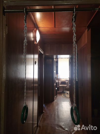 Турник раздвижной с кольцами