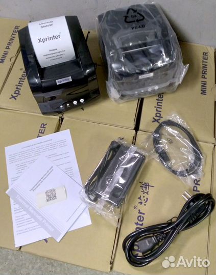 Принтер этикеток Xprinter XP-365b для Ozon и WB