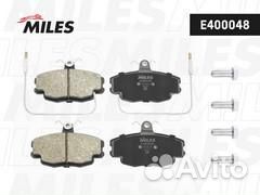 Колодки тормозные дисковые передние miles e400048 для а/м renault logan 04, logan mcv 07, sandero 08