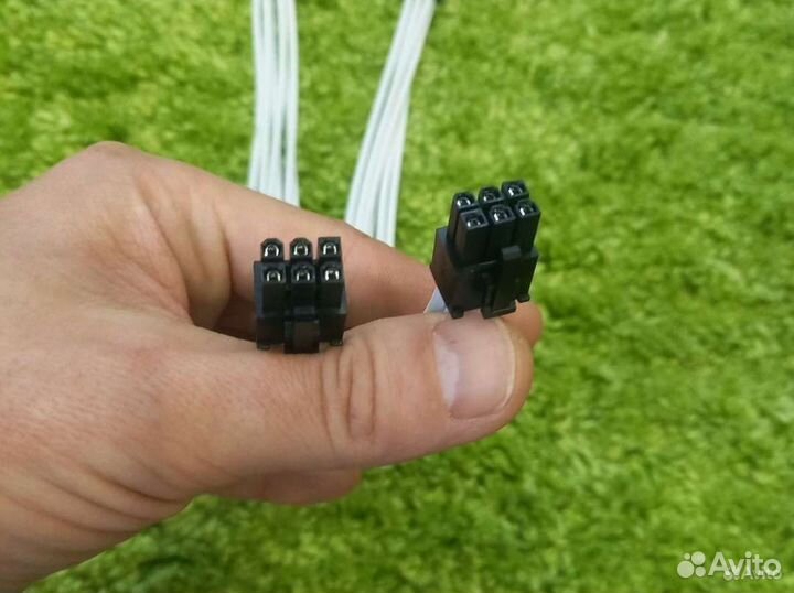 Удлинитель моддинг белые провода