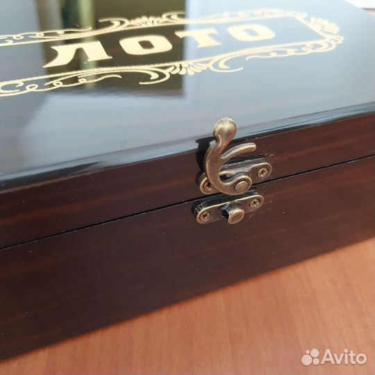 Русское Лото новое (лакированный сундук)