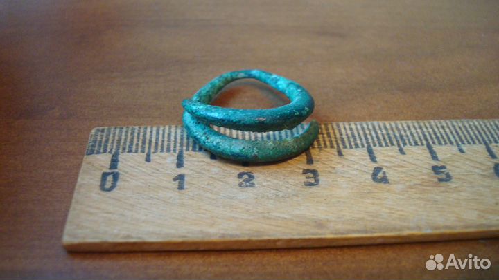 Серьга-височник 1, Скифы. Кобань, антика