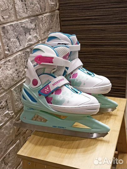 Коньки детские раздвижные Nordway 31-36