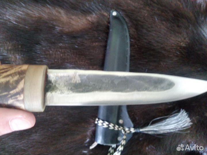 Нож якутский охотничий