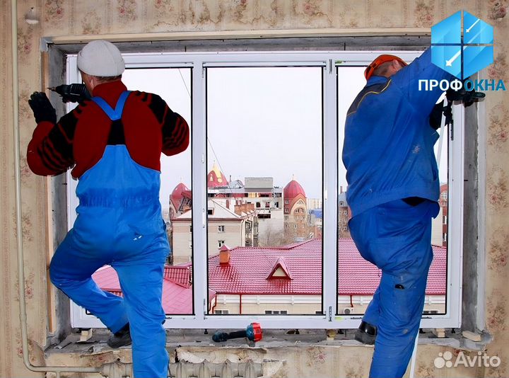 Окна пвхrehau / Изготовление и Установка