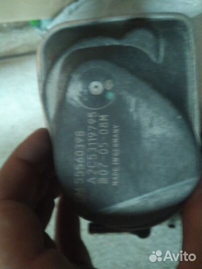 Заслонка дроссельная Opel Astra H z16xer 55560398