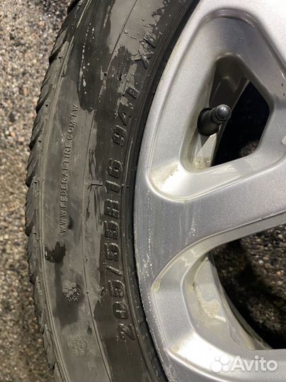 Колеса в сборе зимние ориг. R16, 4*100 (4шт)