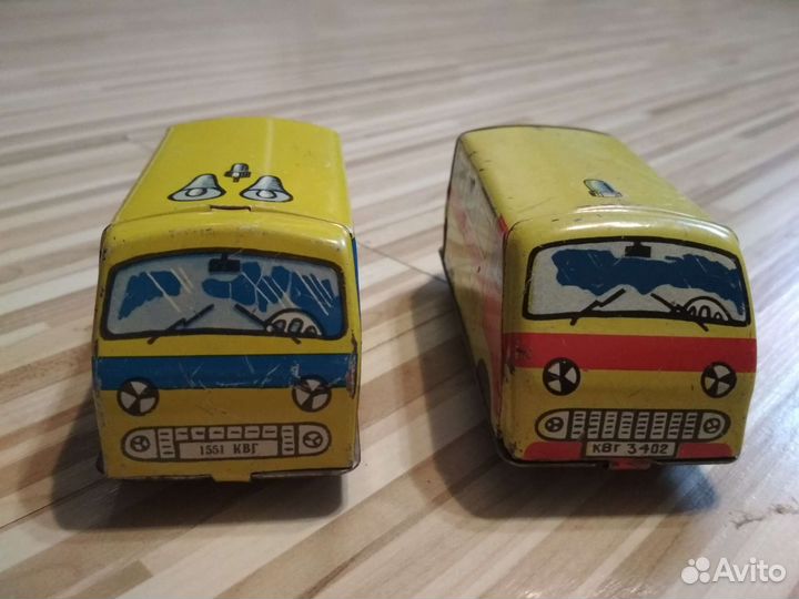 Машинки жестяные СССР