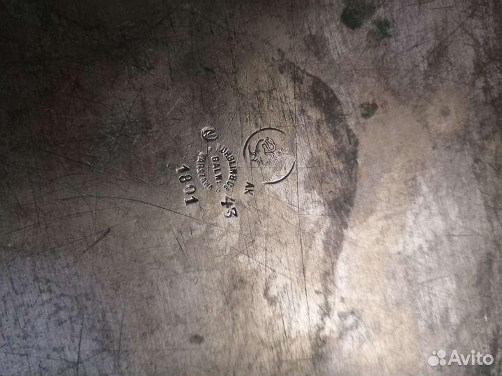 Подносы Norblin серебрение 2 шт