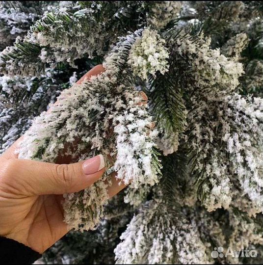 Елка искусственная заснеженная 150, 210, 240