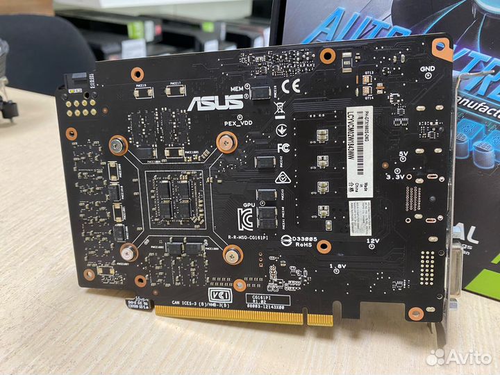 Видеокарта asus GeForce GTX 1660 super Phoenix 6Gb