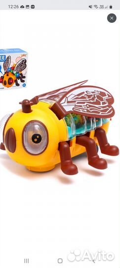 Игрушка пчела
