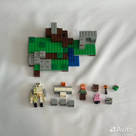 Lego minecraft 21168 + 21123