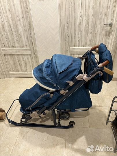 Санки коляска ника