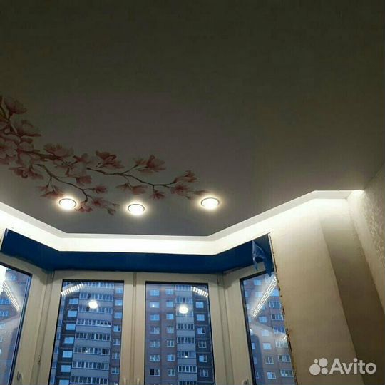 Натяжные потолки