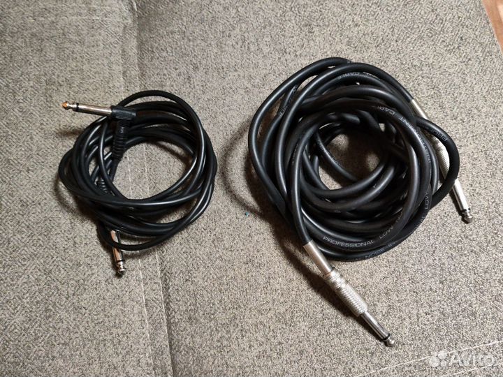 Кабель jack 6.3