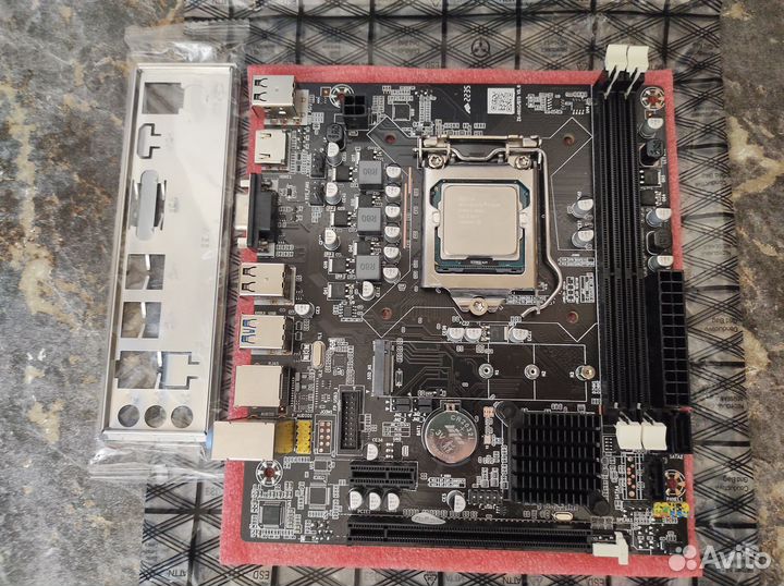 Новая плата 1155 + Intel i3 / i5 с видеоядром