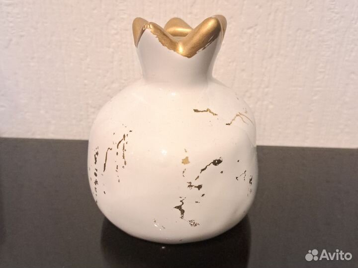 Вазочка гранат декор для интерьера