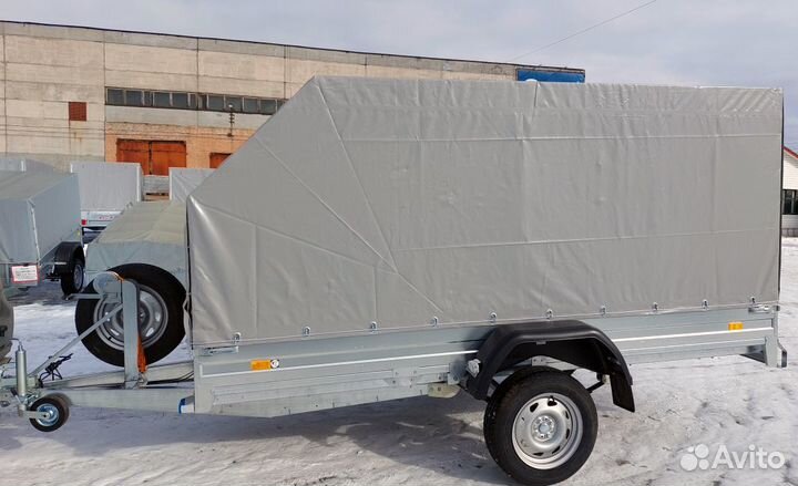 Прицеп 3.5х1.5.х1.5 на 15-дюймовых колёсах